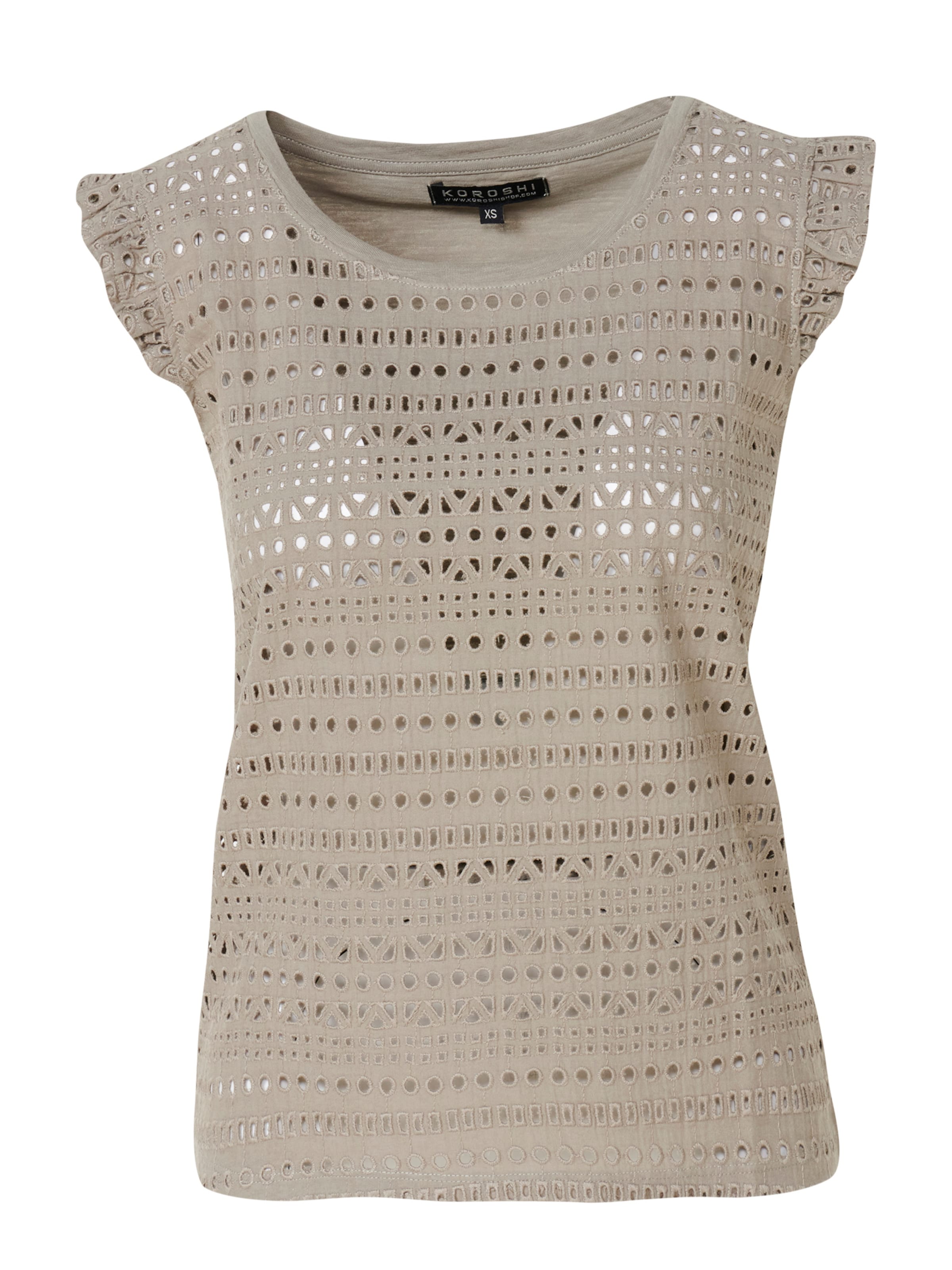 KOROSHI Shirt in Grün: Vorderseite