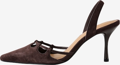 Next Lodičky s otvorenou pätou 'Forever Comfort', veľkosť 35,5 - čokoládová, Produkt