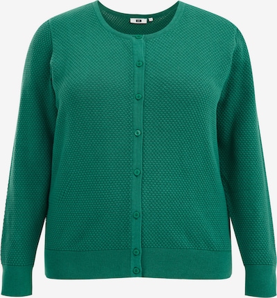 WE Fashion Cardigan en vert, Vue avec produit