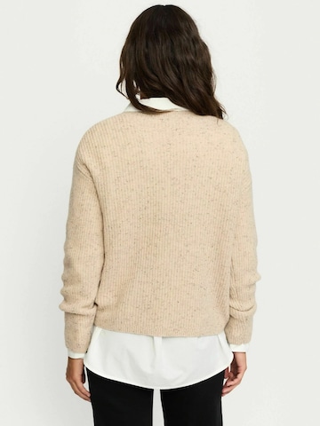 Soft Rebels Pullover i beige