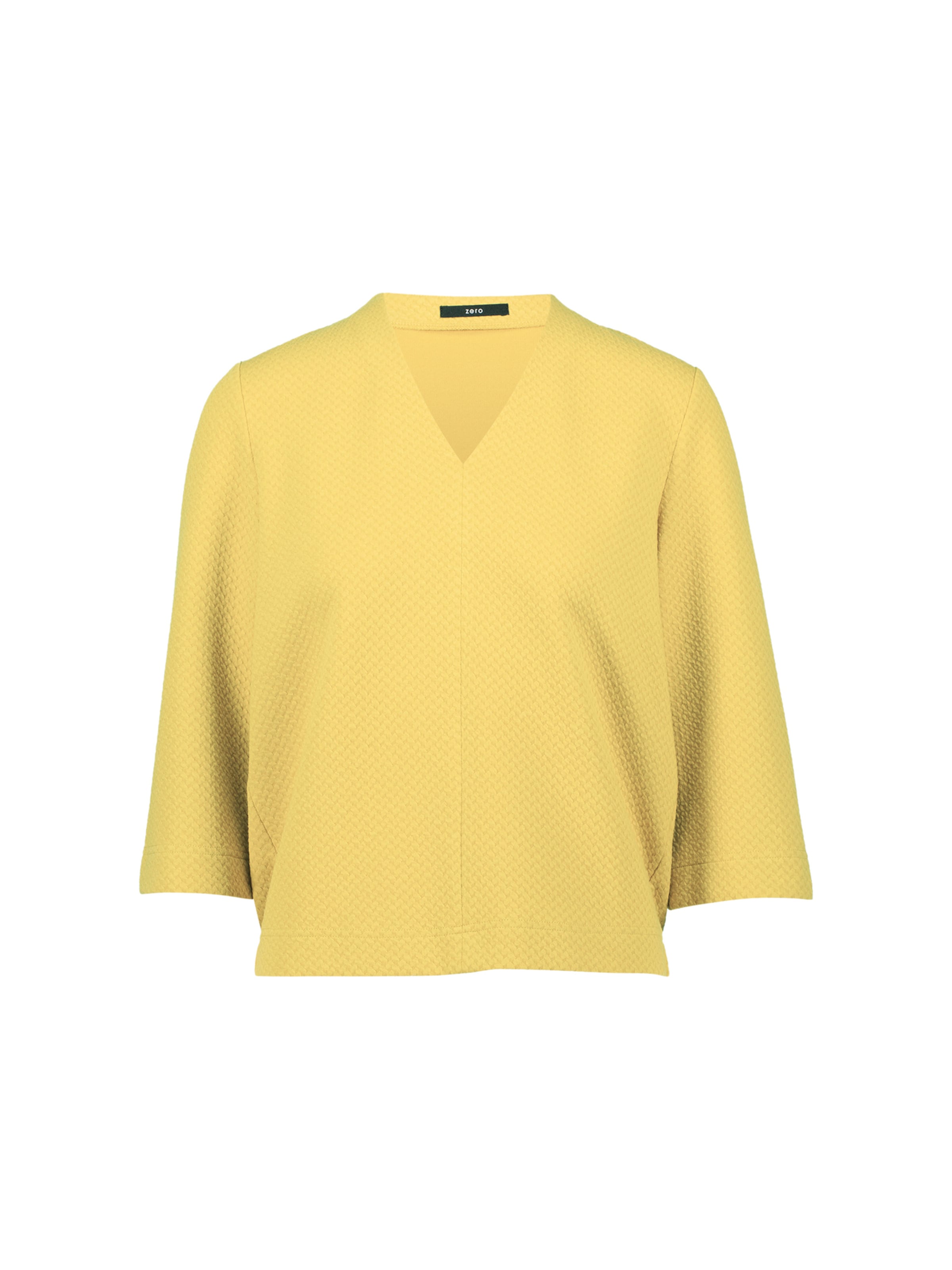 zero Sweatshirt in Yellow: front