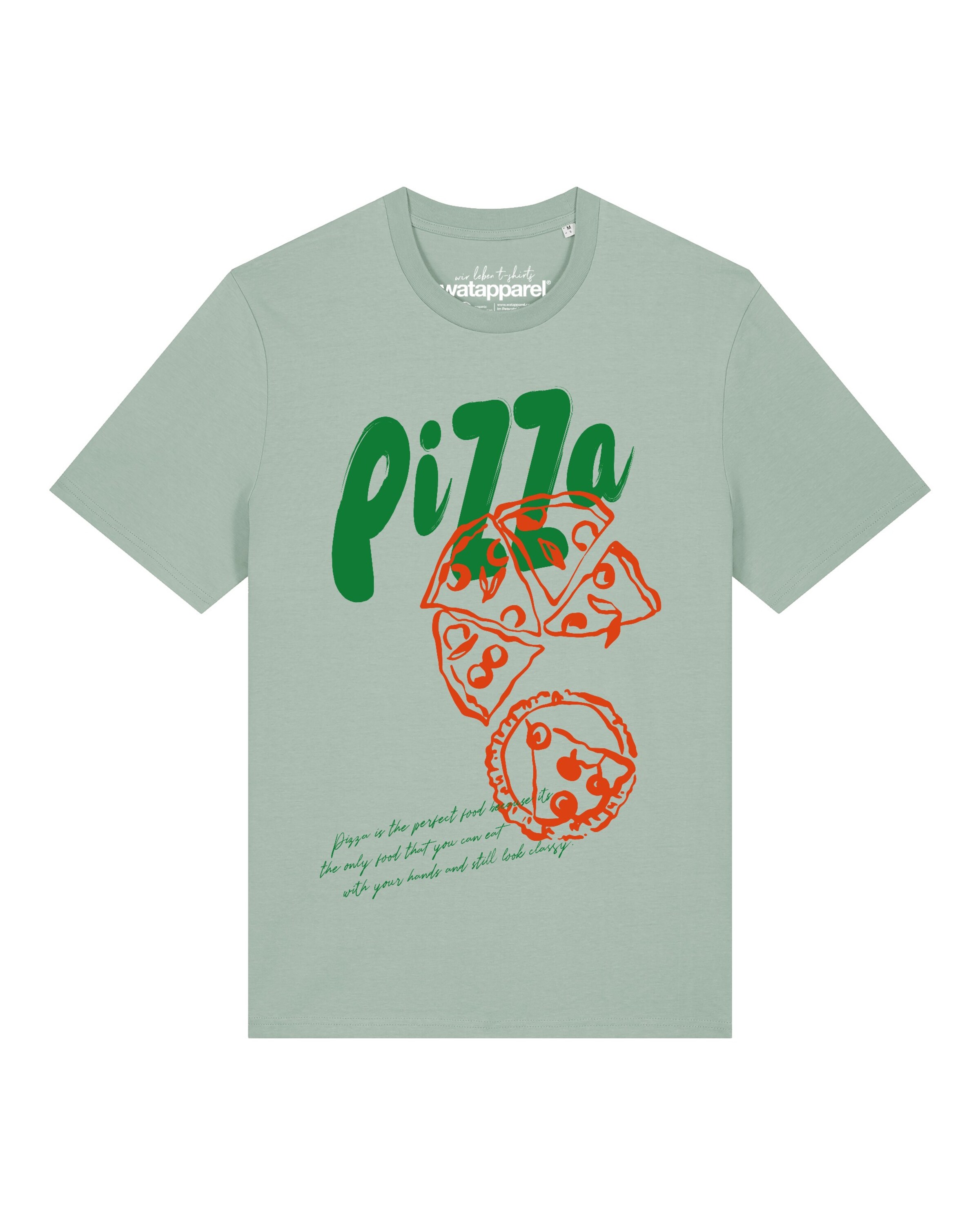 Watapparel T-Shirt in Grün: Vorderseite