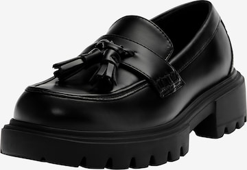 Pull&Bear Loafer värissä musta: edessä
