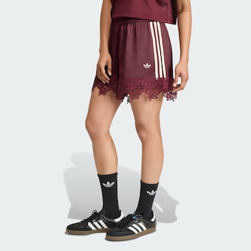 Loosefit Pantalon ADIDAS ORIGINALS en rouge : devant