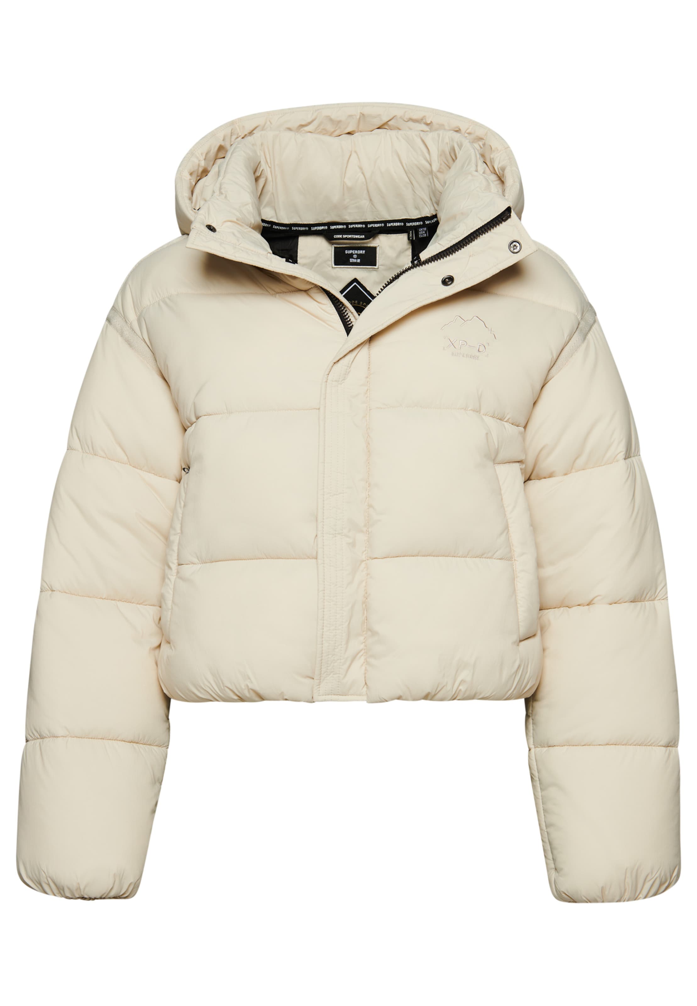 Superdry Tussenjas in Beige: voorkant
