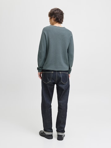 JACK & JONES Regular fit Sweater 'JJEHILL' in Blue