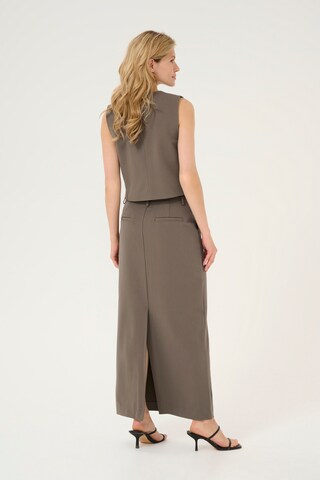 Gilet de costume 'Sakura' Kaffe en marron