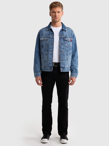 BIG STAR Regular Jeans 'TRENT' in Zwart