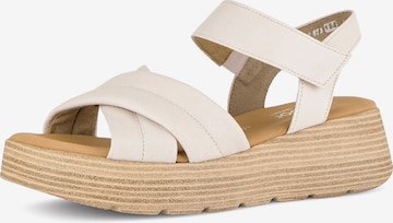 GABOR Sandals in Beige: front