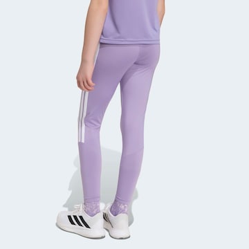 ADIDAS SPORTSWEAR Slimfit Παντελόνι φόρμας 'Train Essentials' σε λιλά