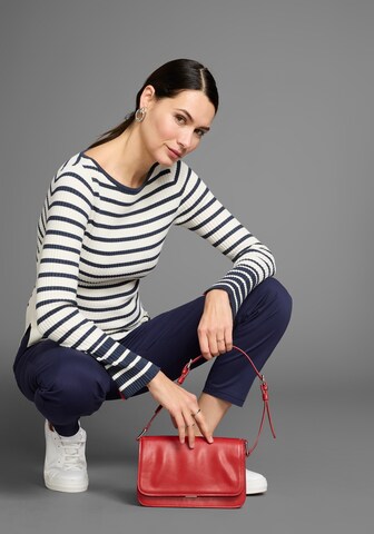 HECHTER PARIS Slimfit Chinohose in Blau