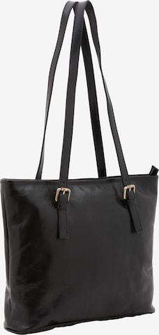 Borsa a spalla di Viola Castellani in nero: frontale
