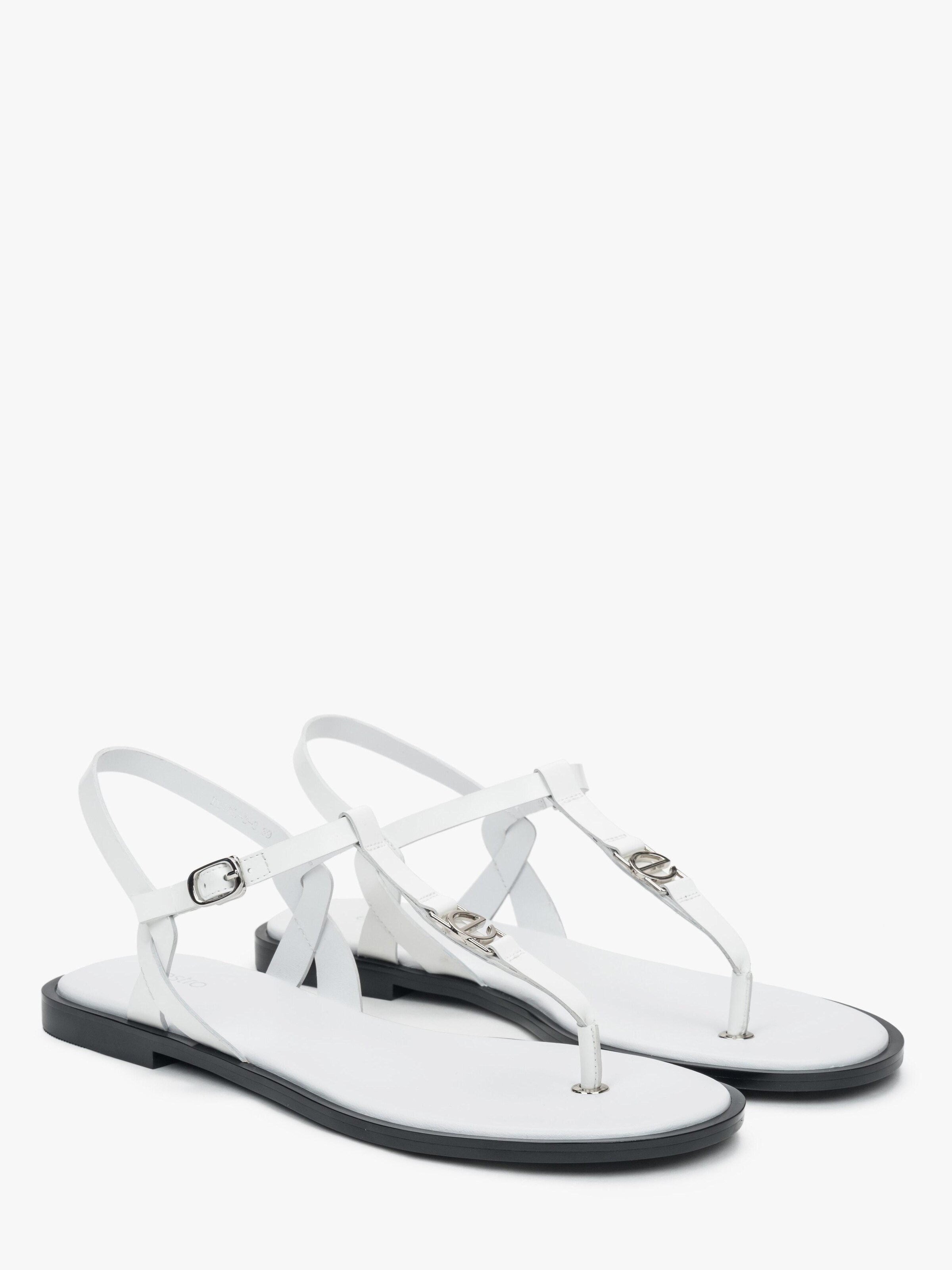 Estro Teenslipper '010-3' in Wit