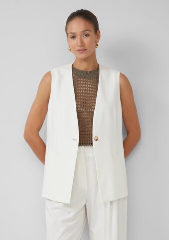 s.Oliver BLACK LABEL Gilet in Beige: voorkant