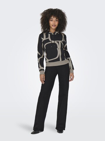 ONLY Sweatshirt 'ONLAudrina' in Schwarz