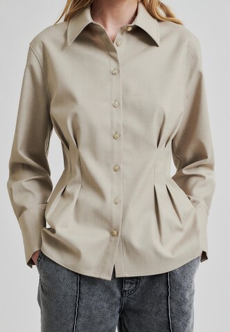 Camicia da donna di SECOND FEMALE in beige