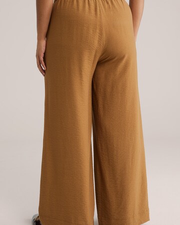 WE Fashion Bő szár Nadrág - barna