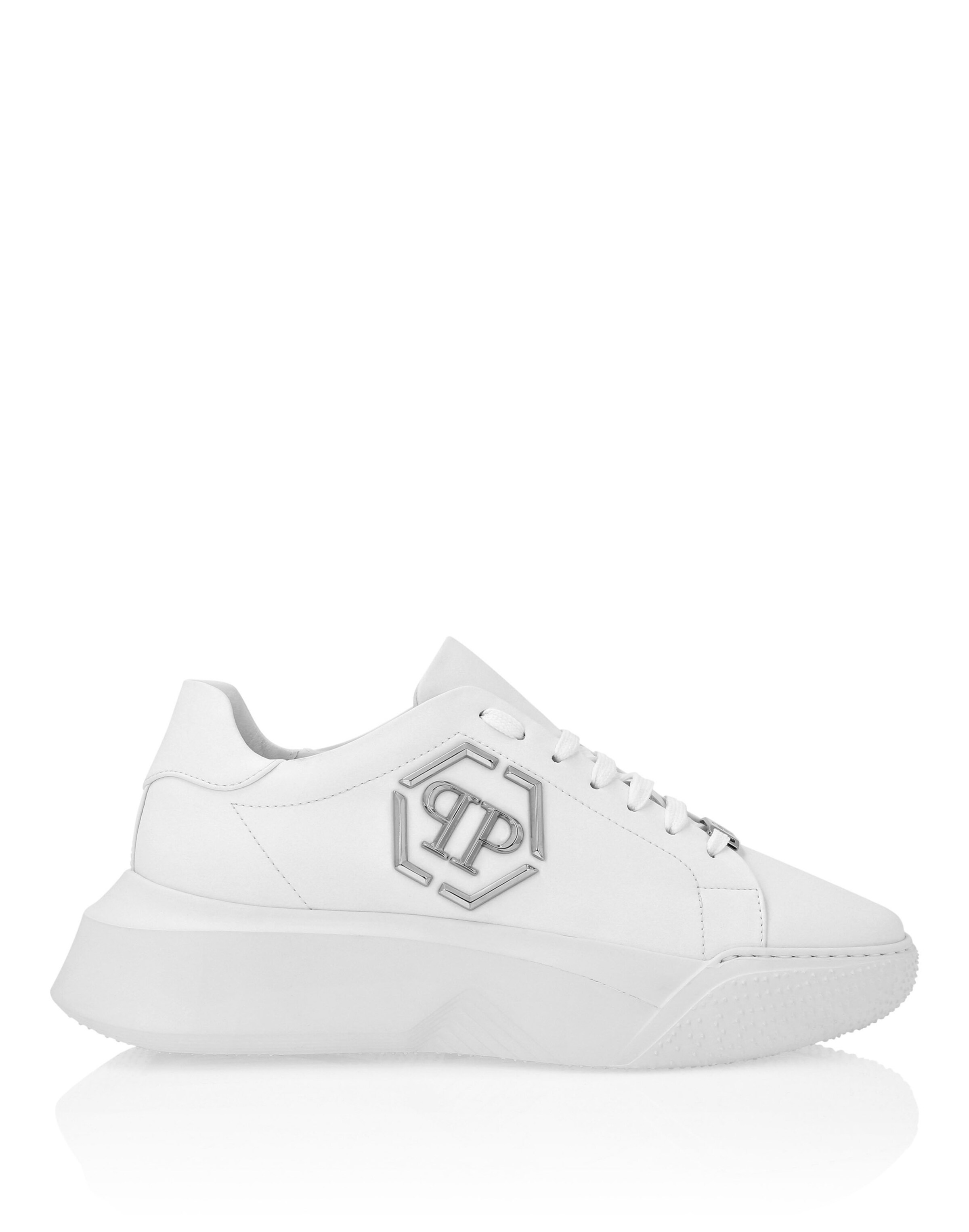 Philipp Plein Platform trainers 'Godzilla' in White