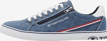 TOM TAILOR - Zapatillas deportivas bajas en azul: frente
