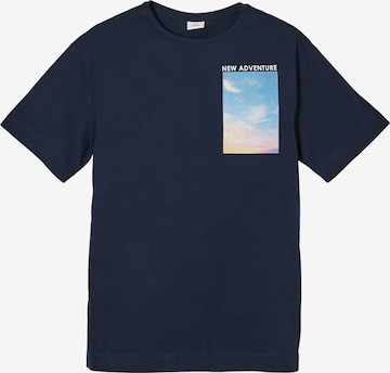 T-Shirt s.Oliver en bleu : devant