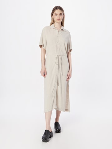 WEEKDAY Shirt Dress 'Carla' in White: front