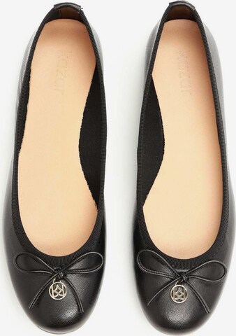 Kazar Ballet Flats in Black