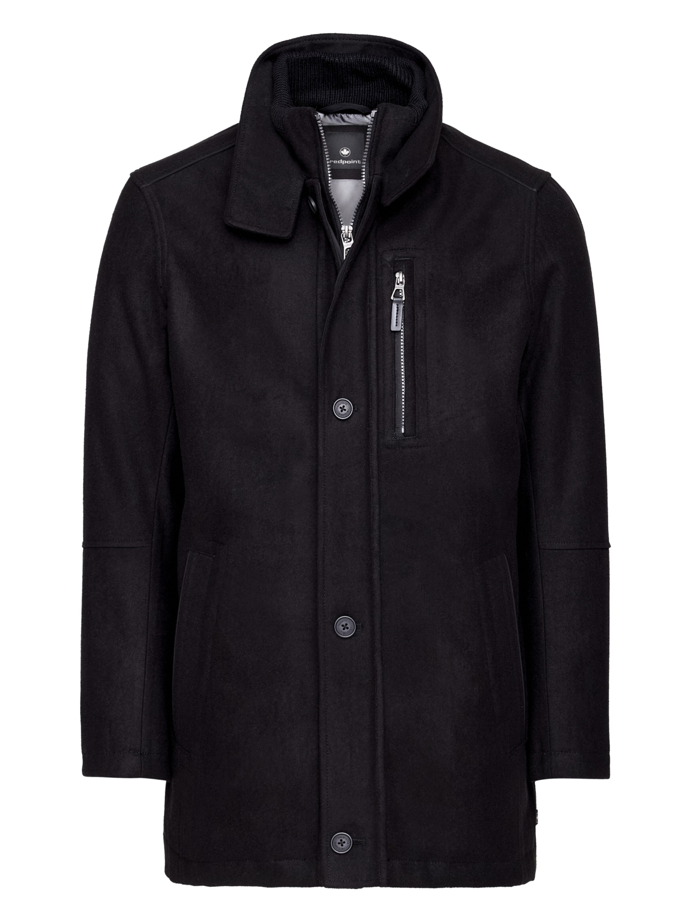 REDPOINT Winter Jacket in Black: front
