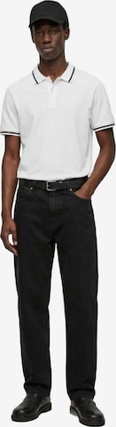 LTB Jeans Shirt 'LTB Jeans Herren-Polohemd mit Knöpfen' in White: front