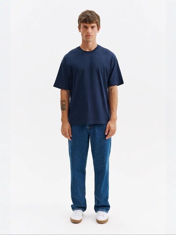 Maglietta 'T-Shirts' di Giesto in blu: frontale