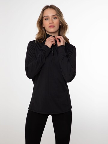 PROTEST Sportsweatshirt 'REFABRIZ'‌‌‌‌‌‌‌‌‌‌ in Schwarz: Vorderseite