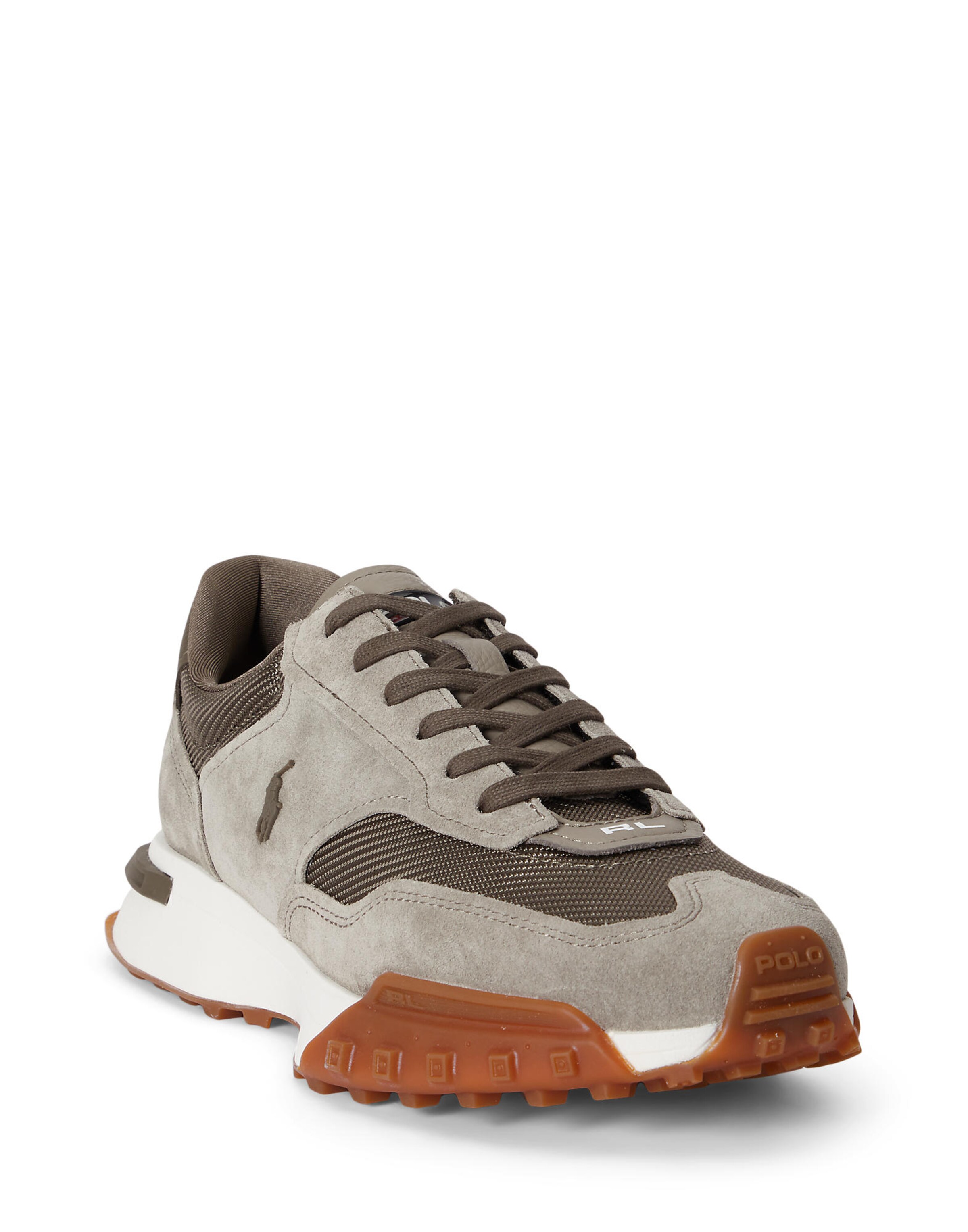 Baskets basses Polo Ralph Lauren en gris