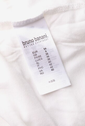 BRUNO BANANI Ärmellose Bluse XS in Weiß