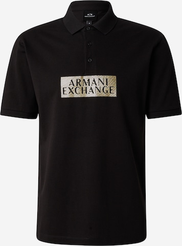 ARMANI EXCHANGE Футболка в Черный: спереди