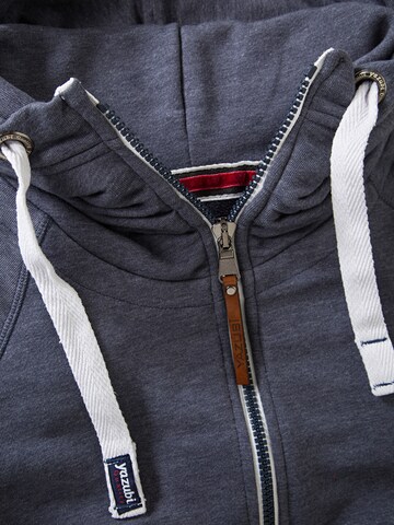 yazubi Sweatjacke 'Jacob' in Blau