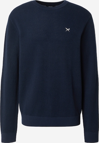 Iriedaily Neulepaita 'Seedy Summer' värissä sininen: etupuoli