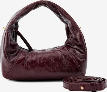 Les Visionnaires Schultertasche 'Greta' in Rot: Vorderseite