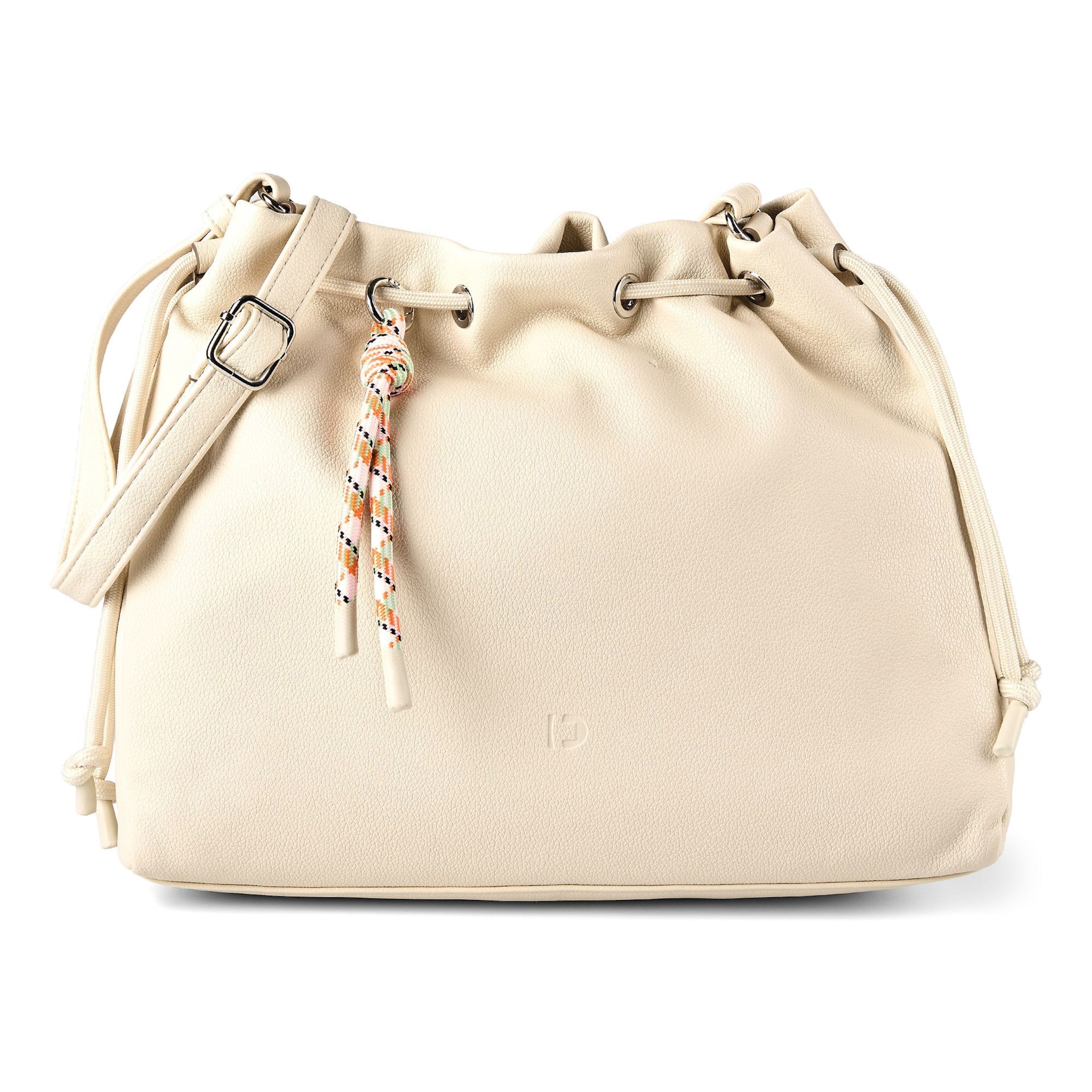 Poche ventrale TOM TAILOR DENIM en blanc : devant