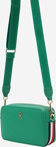 TOMMY HILFIGER Crossbody Bag 'Essential' in Green