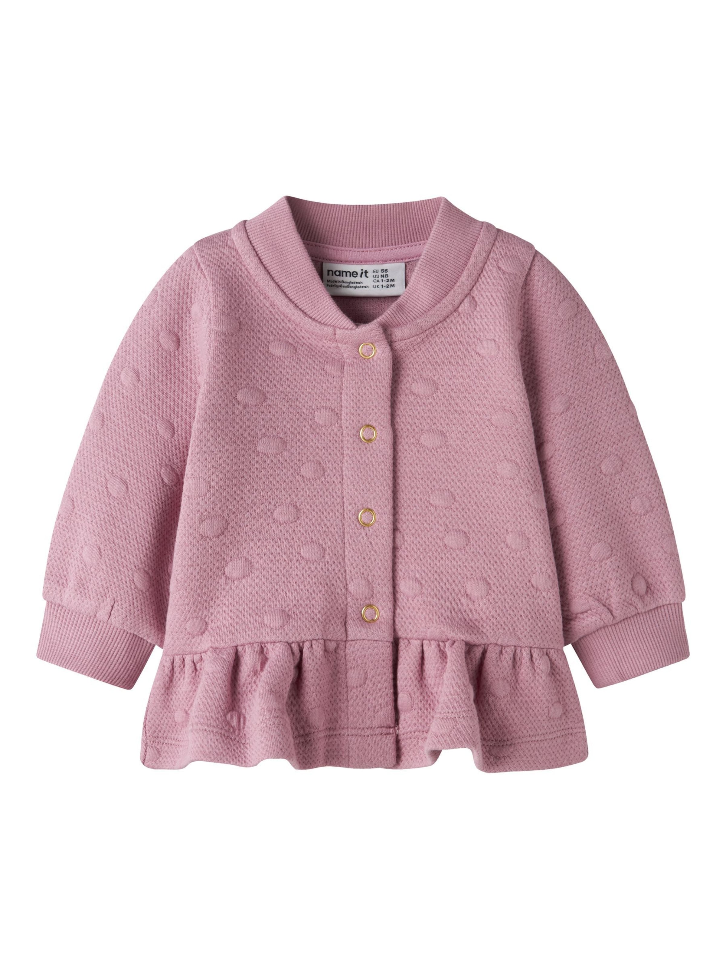 Giacca di felpa di NAME IT in lilla: frontale