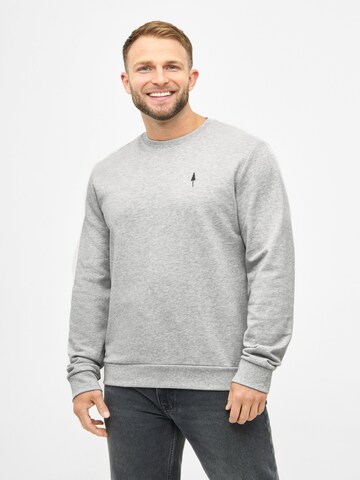 NIKIN Sweatshirt 'Tree' in Grey: front