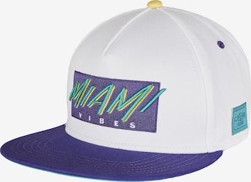 Cayler & Sons Cap 'Miami Vibes' in White: front