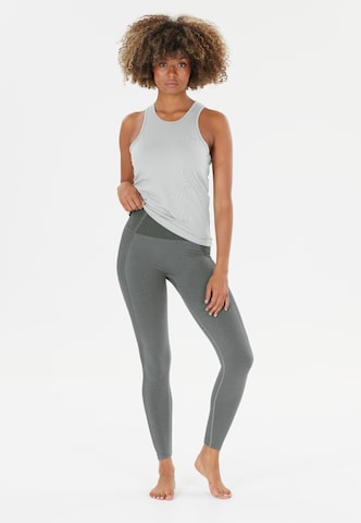 Athlecia Skinny Sportbroek in Groen