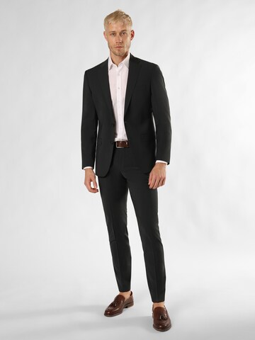 ROY ROBSON Slim Fit Business-Sakko in Schwarz
