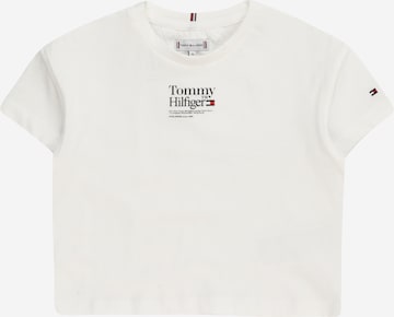 TOMMY HILFIGER Skjorte 'TIMELESS' i hvit: forside