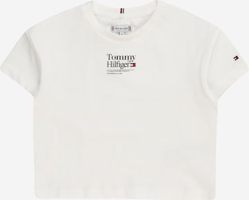 Tricou 'TIMELESS' de la TOMMY HILFIGER pe alb: față