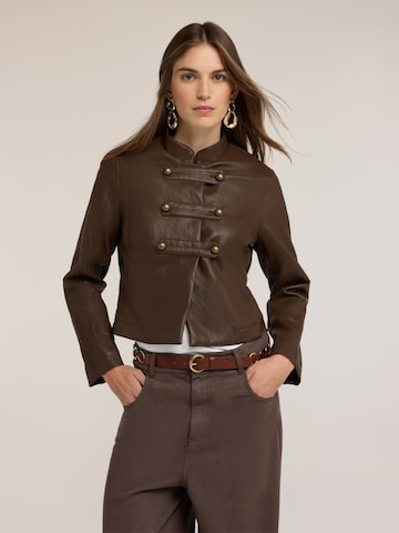 MOTIVI - Chaqueta de entretiempo en marrón