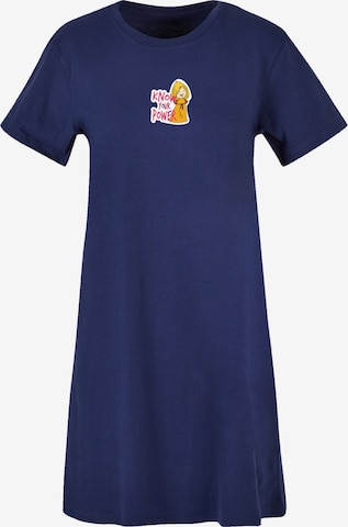 Robe 'Wickie Know Your Power Heroes of Childhood' F4NT4STIC en bleu : devant