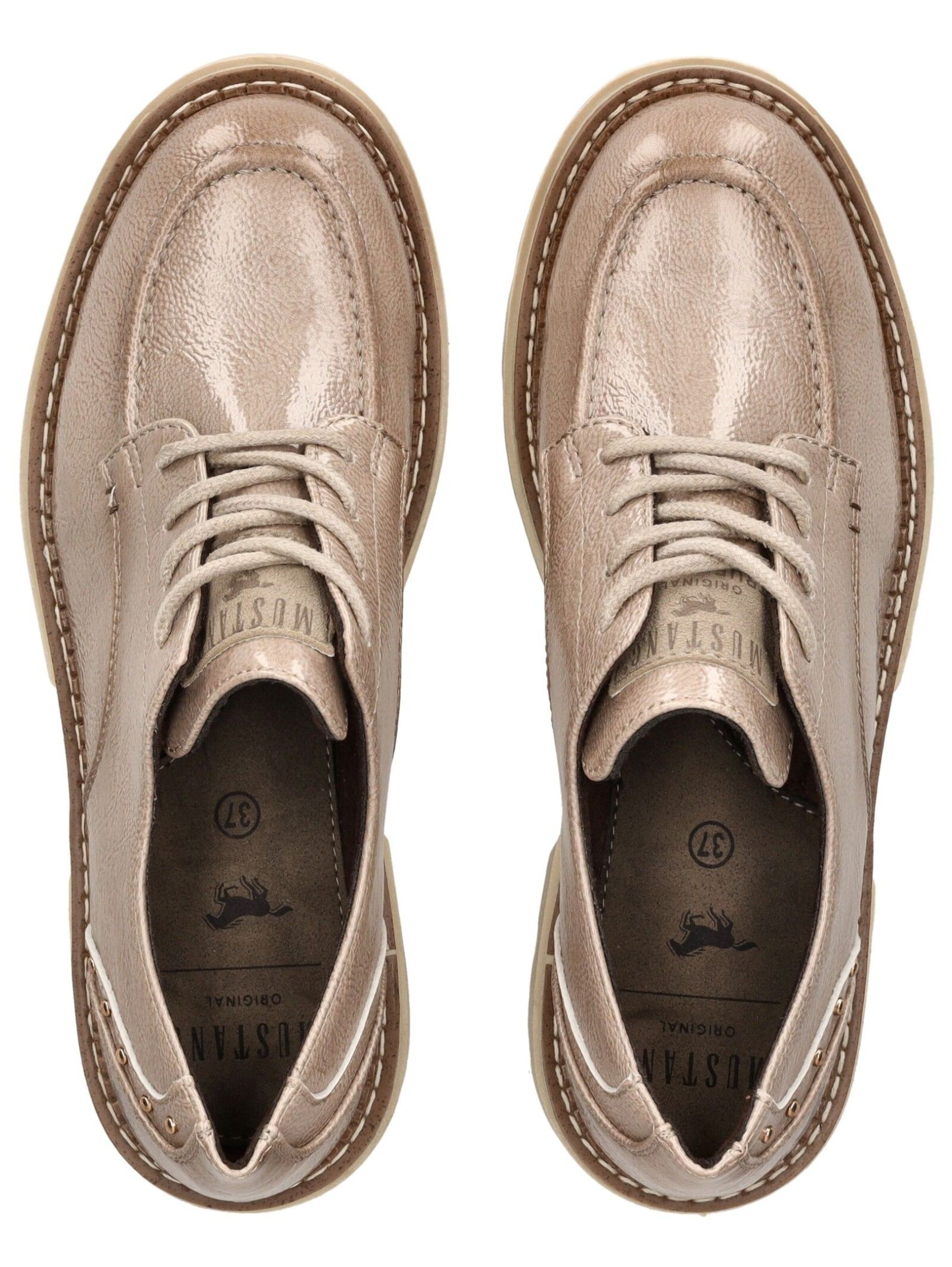 MUSTANG Veterschoen in Grijs