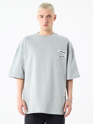 VAMOS CLO Shirt 'Overland Park' in Grey: front
