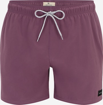 RIP CURL Board Shorts 'DAILY VOLLEY' in Purple: front